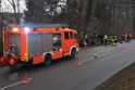 Container LKW umgestuerzt Koeln Brueck Bruecker- Dellbruecker Mauspfad P039